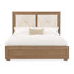 Michael Amini Portrait Panel Bed with LED Lights - Sienna Brown