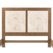 Michael Amini Portrait Panel Bed with LED Lights - Sienna Brown