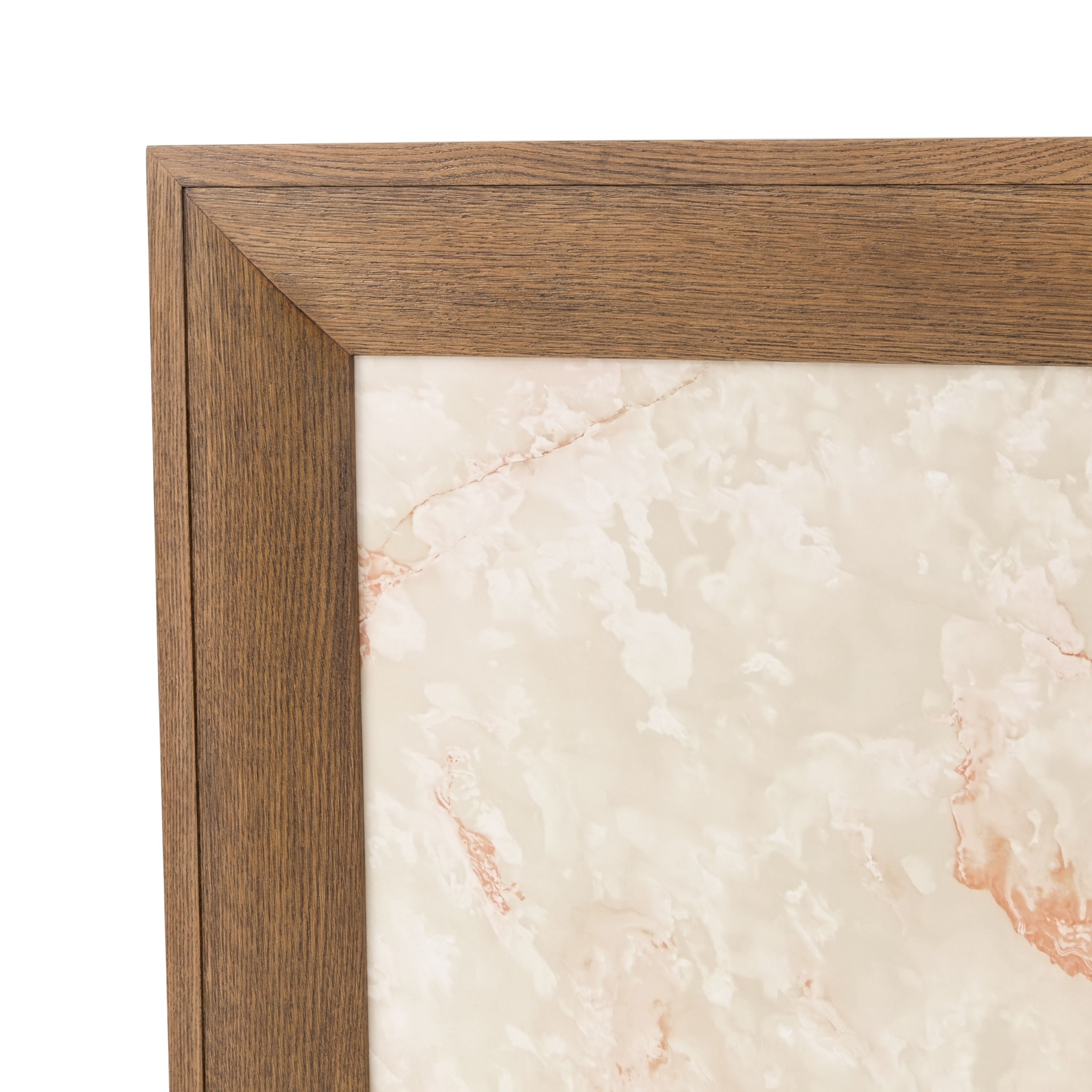 Michael Amini Portrait Panel Bed with LED Lights - Sienna Brown