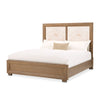 Michael Amini Portrait Panel Bed with LED Lights - Sienna Brown