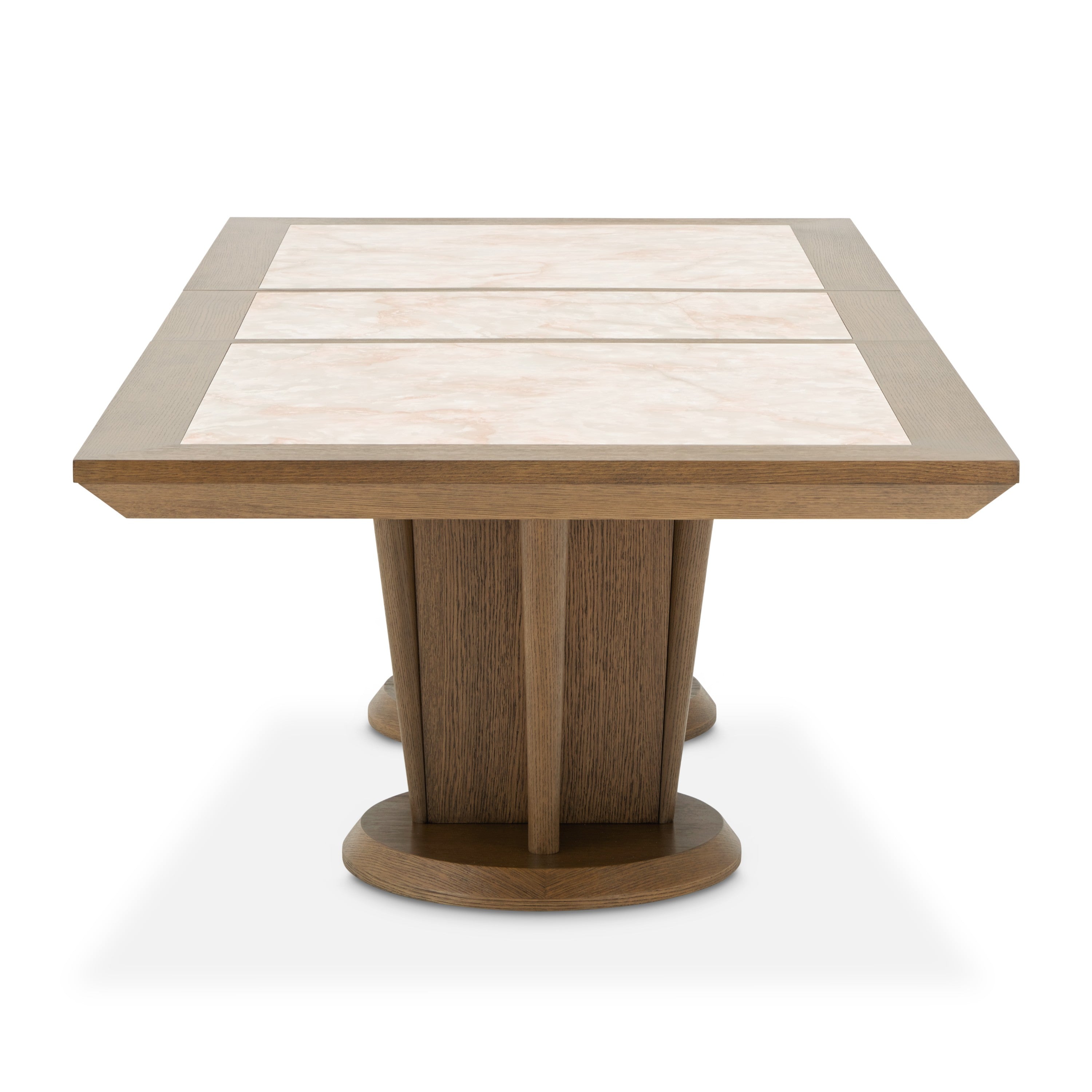 Michael Amini Portrait Wide Rectangular Dining Table - Sienna Brown
