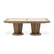Michael Amini Portrait Wide Rectangular Dining Table - Sienna Brown