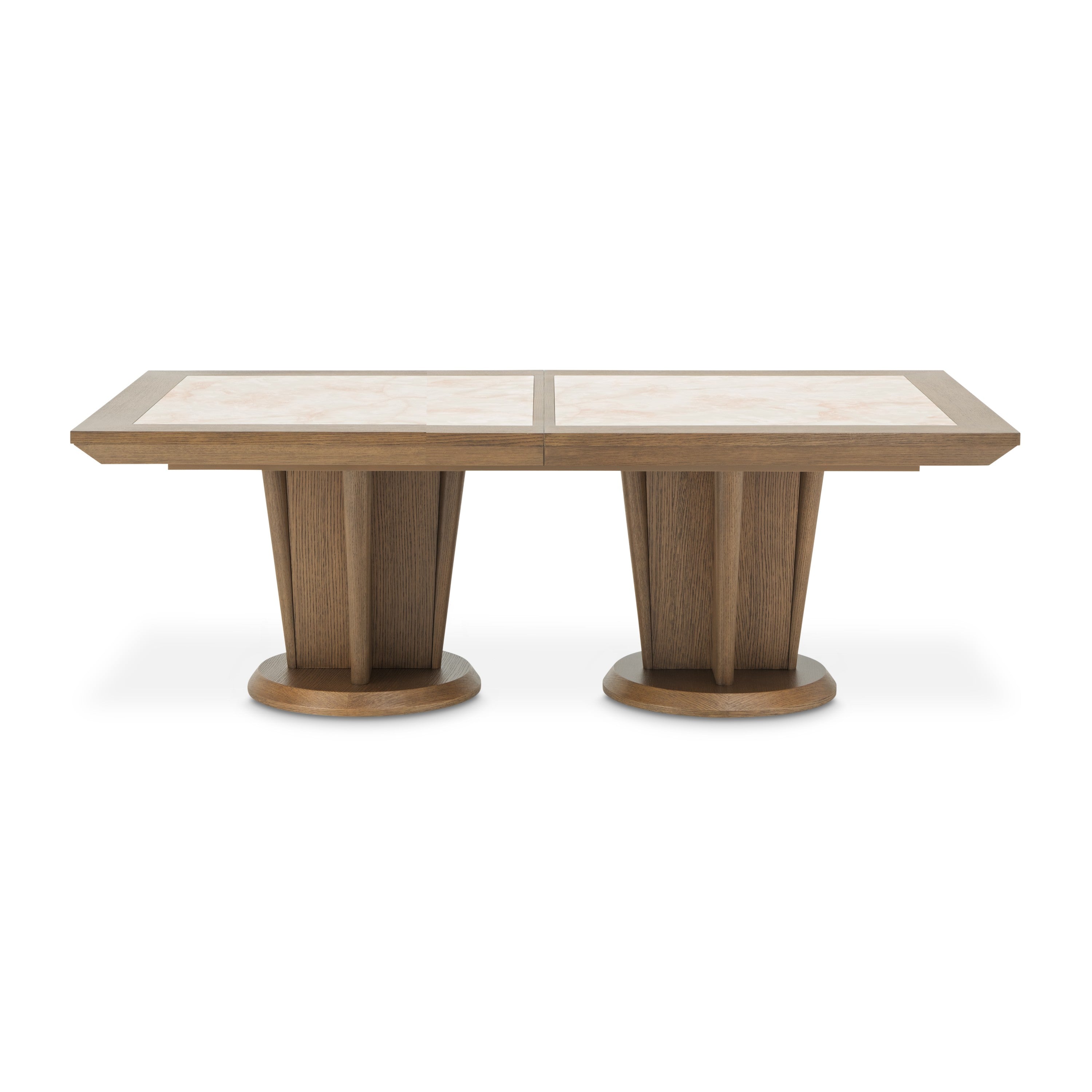 Michael Amini Portrait Wide Rectangular Dining Table - Sienna Brown