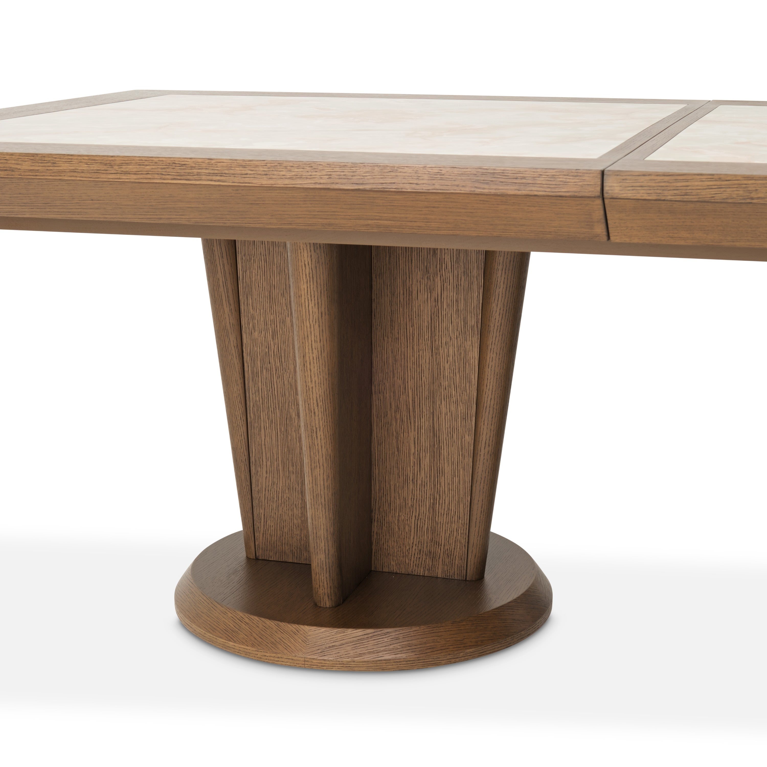Michael Amini Portrait Wide Rectangular Dining Table - Sienna Brown