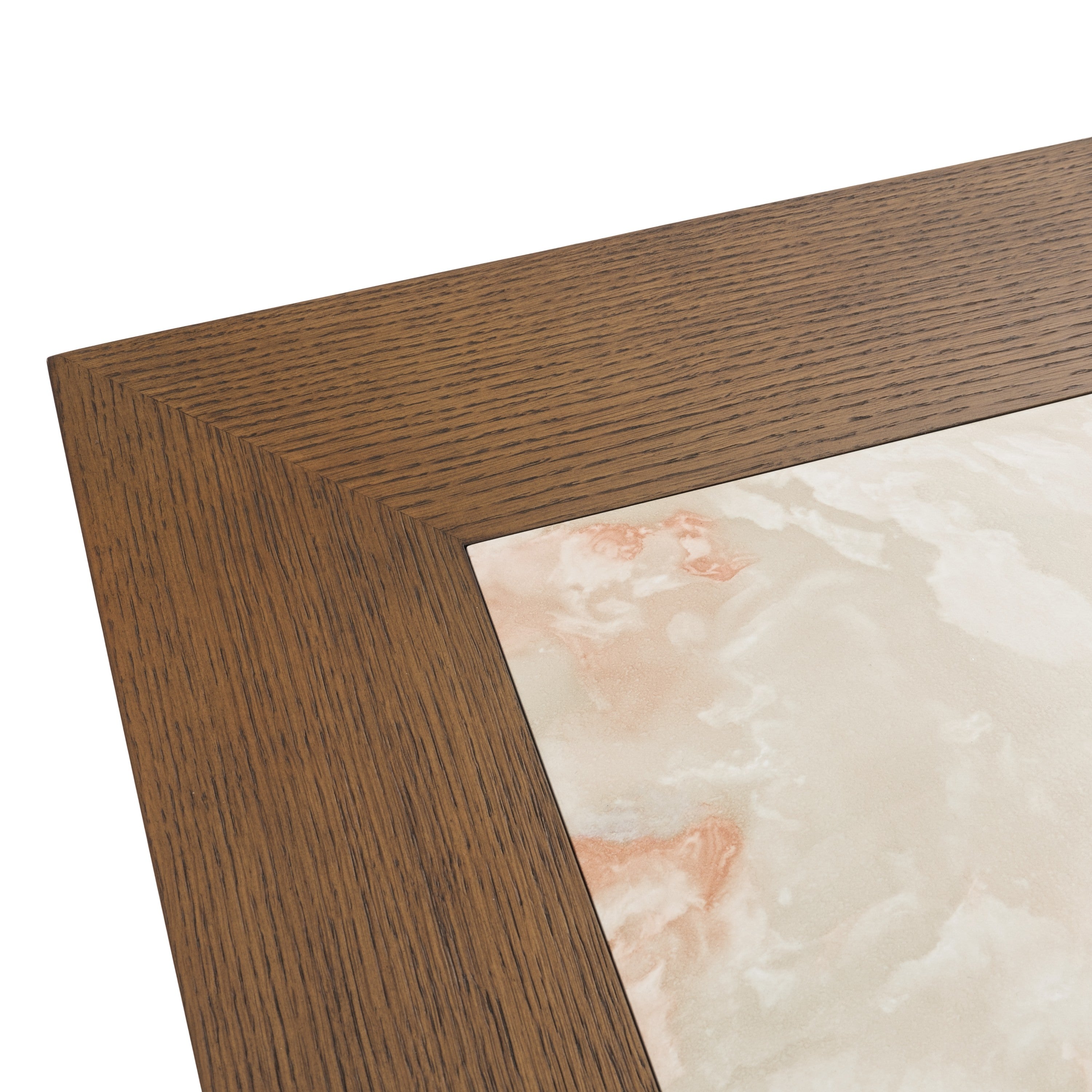 Michael Amini Portrait Wide Rectangular Dining Table - Sienna Brown