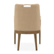 Michael Amini Portrait Dining Arm Chair - Toffee/Sienna Brown