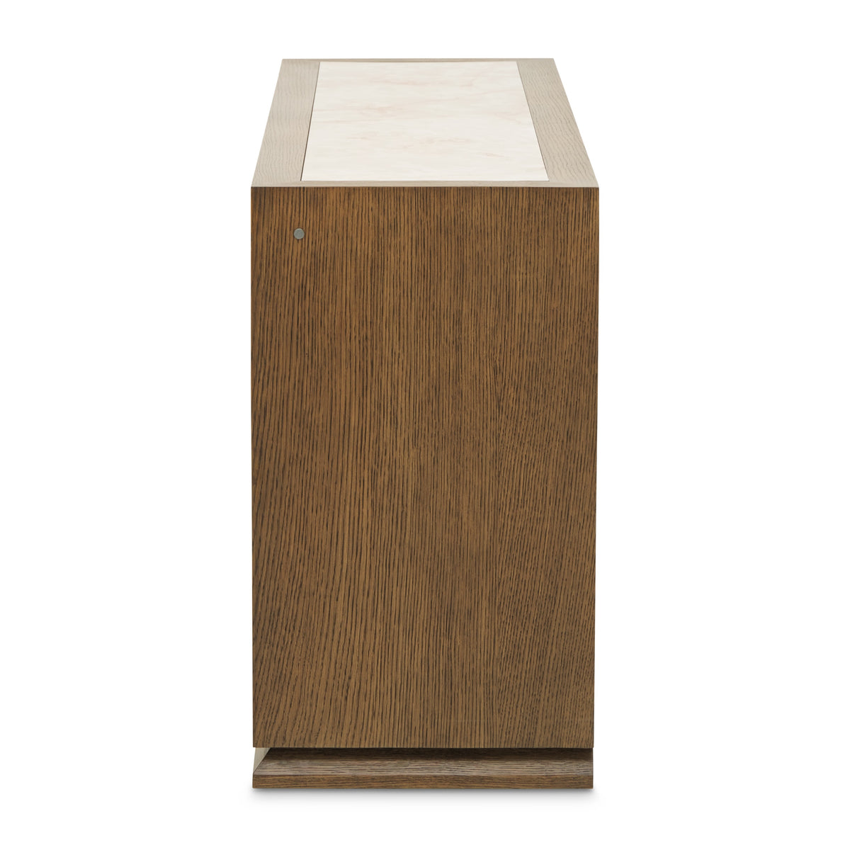Michael Amini Portrait Sideboard with LED Lights - Sienna Brown