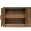 Michael Amini Portrait Sideboard with LED Lights - Sienna Brown