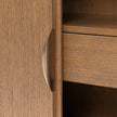 Michael Amini Portrait Sideboard with LED Lights - Sienna Brown