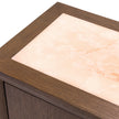 Michael Amini Portrait Sideboard with LED Lights - Sienna Brown
