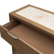 Michael Amini Portrait 5-Drawer Chest with LED Lights - Sienna Brown