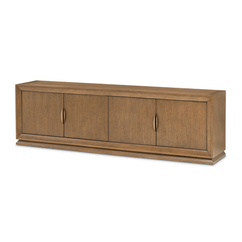 Michael Amini Portrait TV Console - Sienna Brown