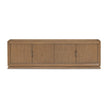 Michael Amini Portrait TV Console - Sienna Brown