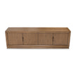 Michael Amini Portrait TV Console - Sienna Brown