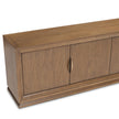 Michael Amini Portrait TV Console - Sienna Brown