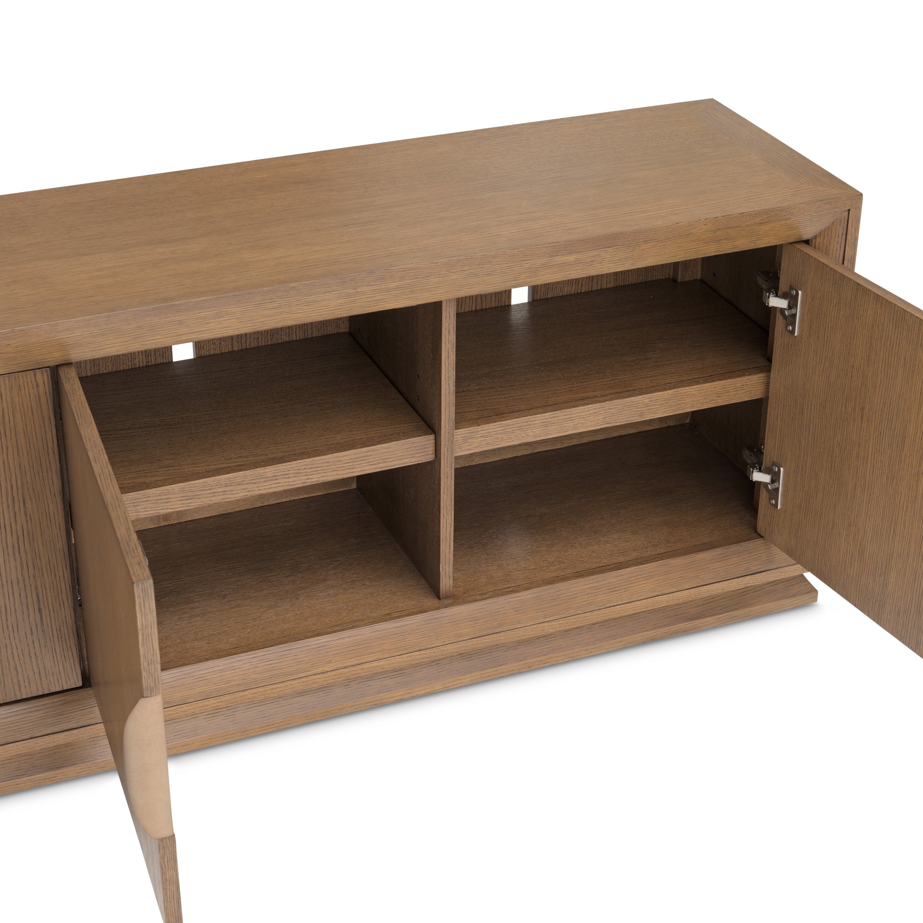 Michael Amini Portrait TV Console - Sienna Brown