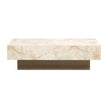 Michael Amini Portrait Cocktail Table - Sienna Brown