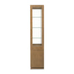 Michael Amini Portrait Display Cabinet - Sienna Brown