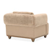 Michael Amini Portrait Accent Chair, Toffee - Sienna Brown