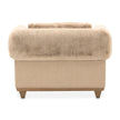 Michael Amini Portrait Accent Chair, Toffee - Sienna Brown