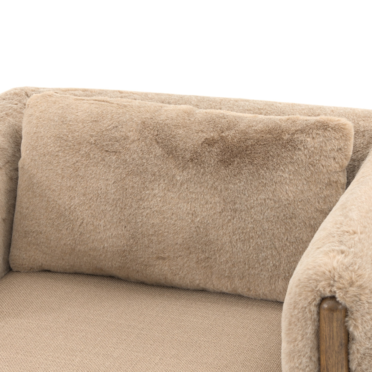 Michael Amini Portrait Accent Chair, Toffee - Sienna Brown