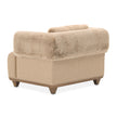 Michael Amini Portrait Accent Chair, Toffee - Sienna Brown
