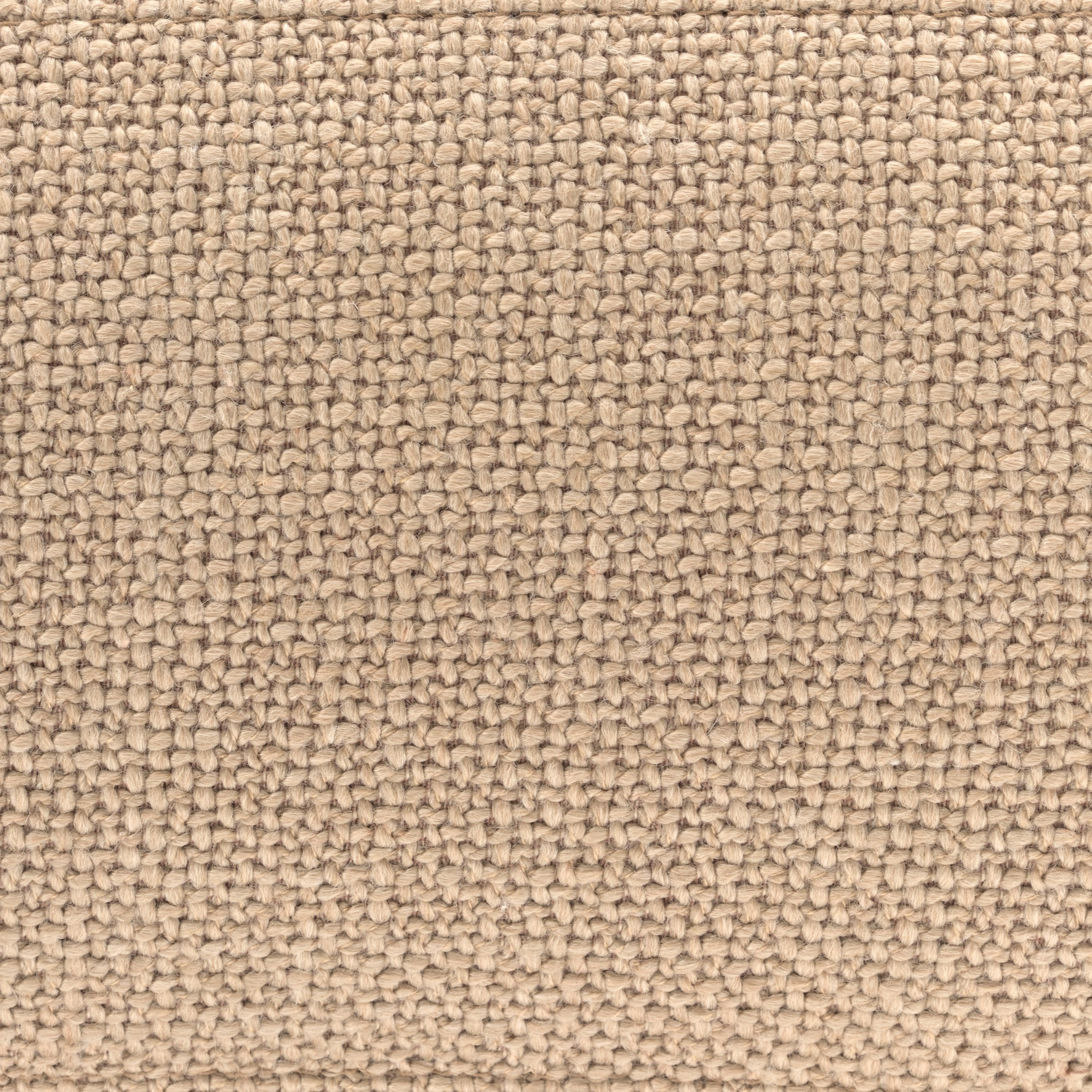 Michael Amini Portrait Ottoman - Toffee/Sienna Brown