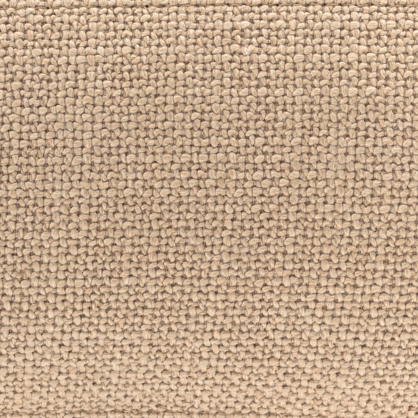Michael Amini Portrait Ottoman - Toffee/Sienna Brown