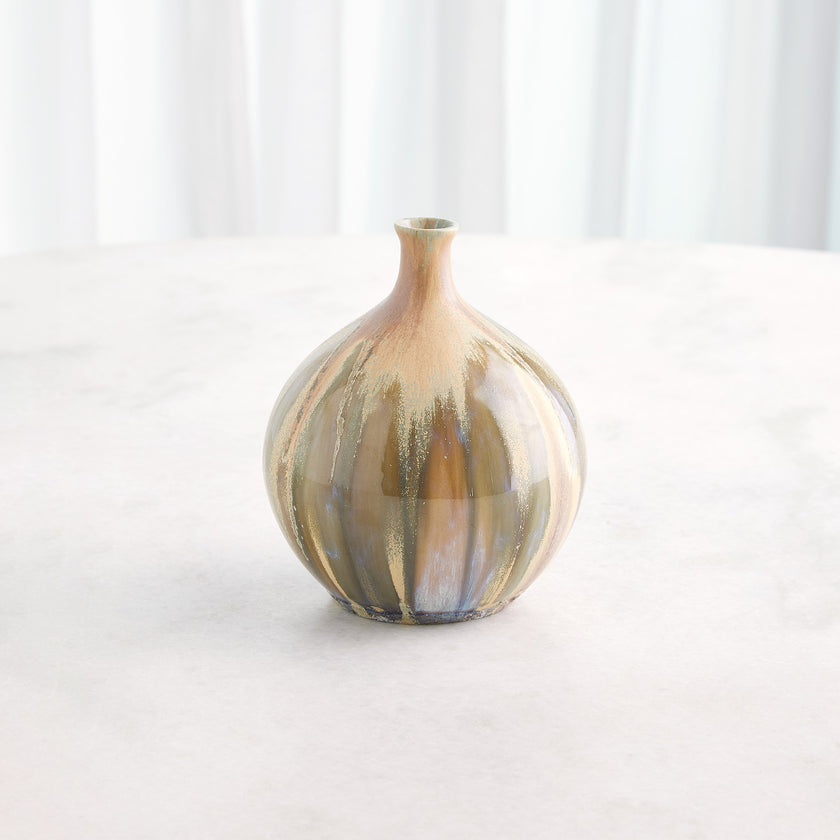 Global Views Magma Bottle Reactive Tan