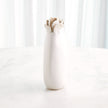 Global Views Sand Dollar Vase White