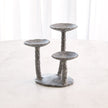 Global Views Forest Blossom Candle Holder Natural Iron