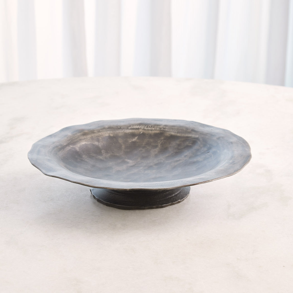 Global Views Forest Blossom Bowl Natural Iron