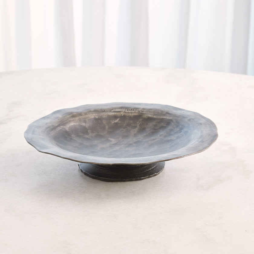 Global Views Forest Blossom Bowl Natural Iron
