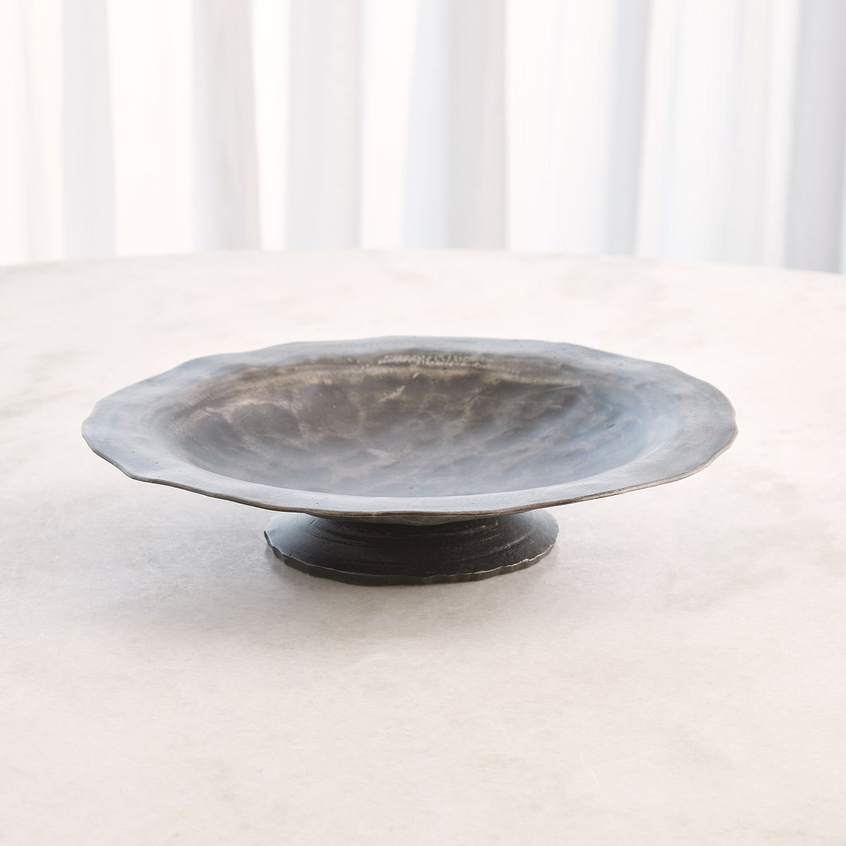 Global Views Forest Blossom Bowl Natural Iron
