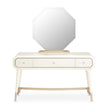 Michael Amini La Rachelle Vanity and Mirror Set - Champagne