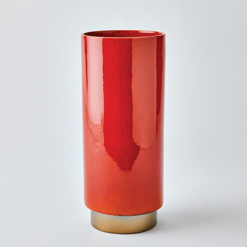 Global Views Rolo Vase and Platter