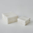 Global Views Hinged Alabaster Box White
