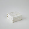 Global Views Hinged Alabaster Box White