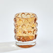 Global Views Thousand Eye Vase-Amber-Lg