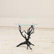 Global Views Monterey End Table Natural Iron