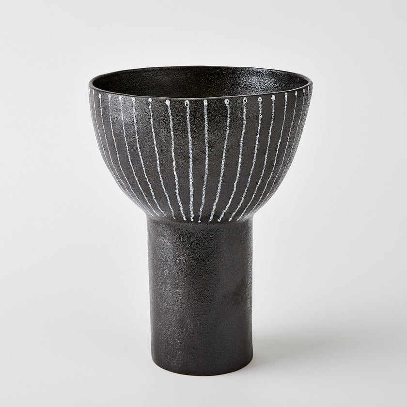 Global Views Cinder Footed Bowl