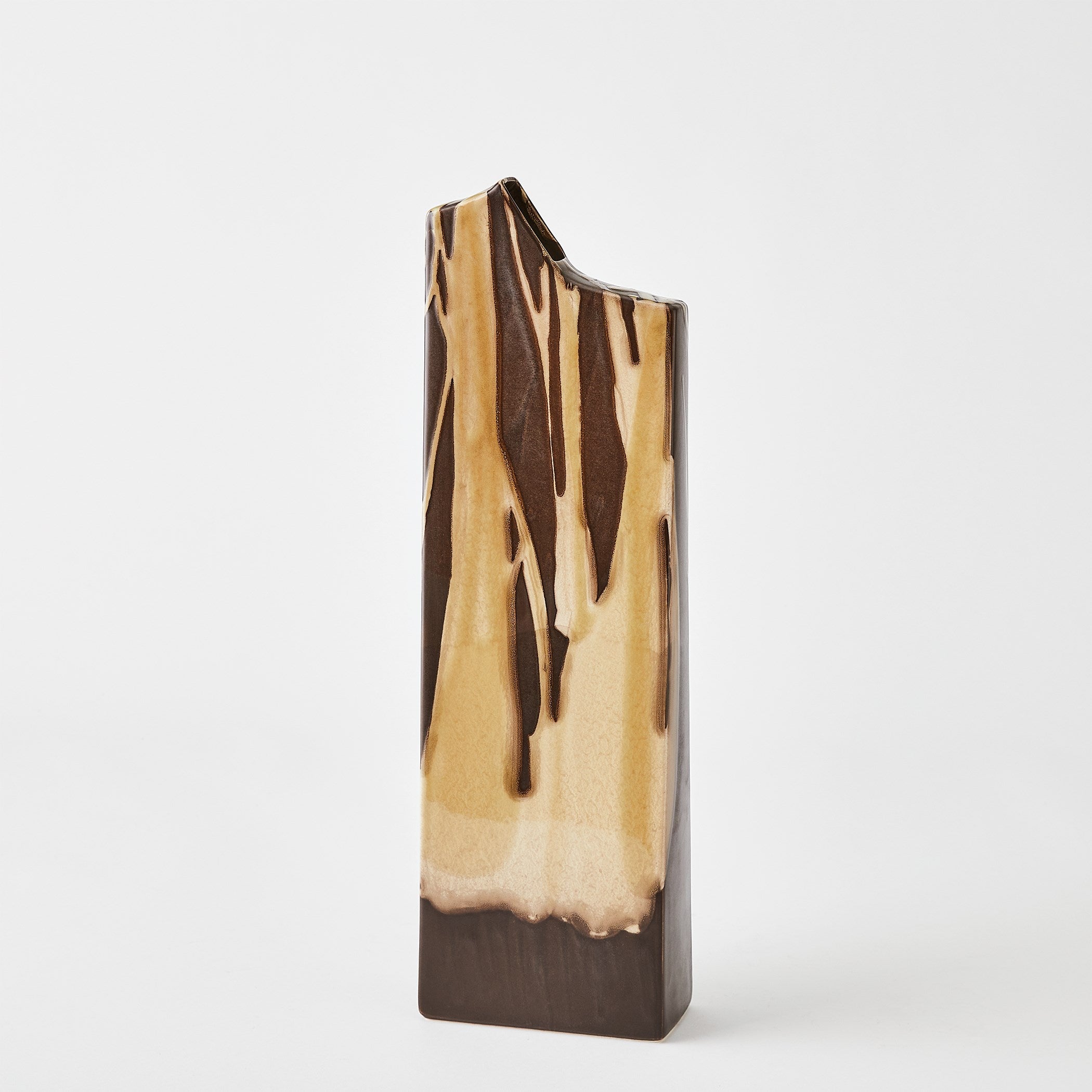 Global Views Column Splash Vase Umber