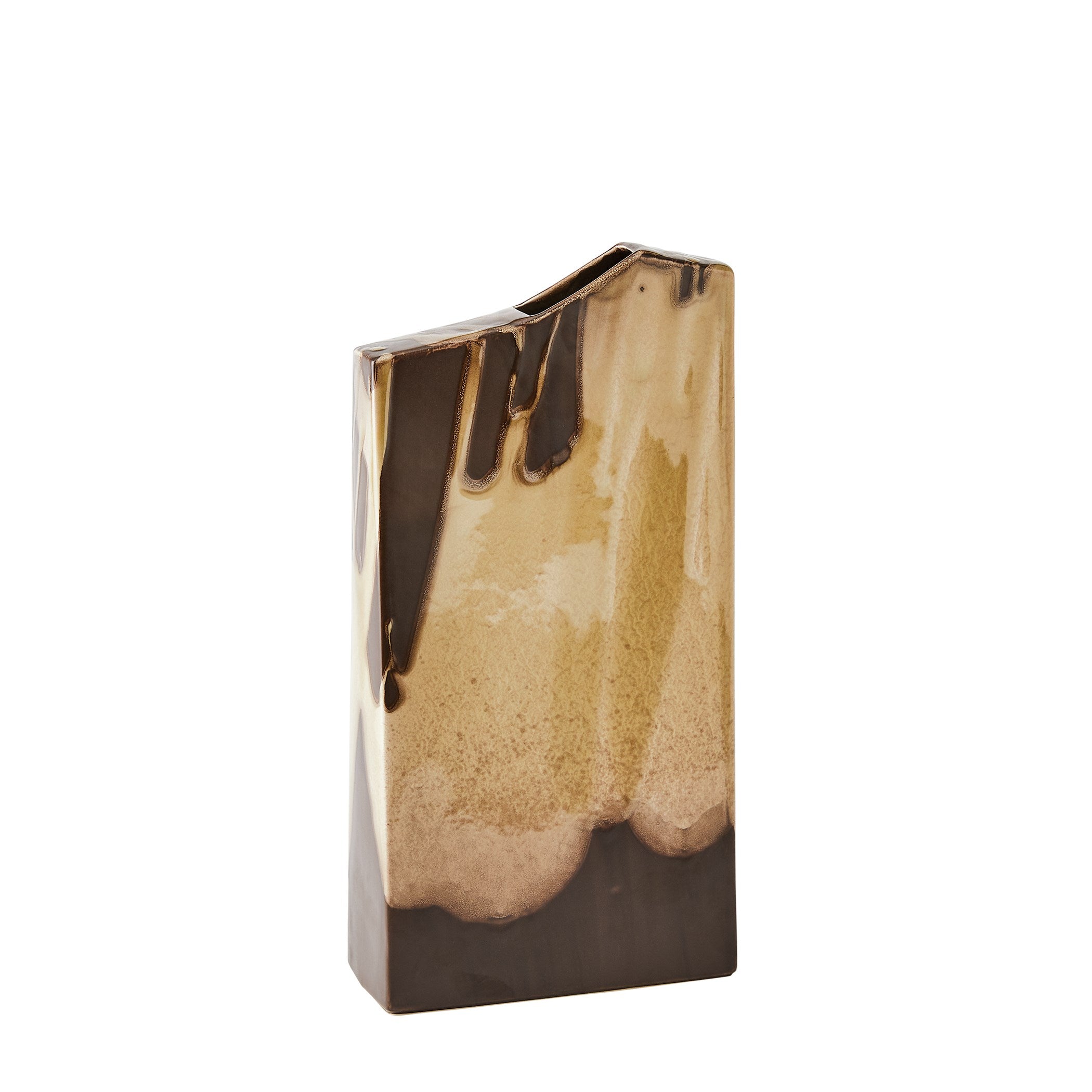 Global Views Column Splash Vase Umber