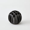 Global Views Bud Ball Vase Matte Black