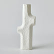 Global Views Tiered Trunk Vase Matte White
