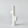 Global Views Tiered Trunk Vase Matte White