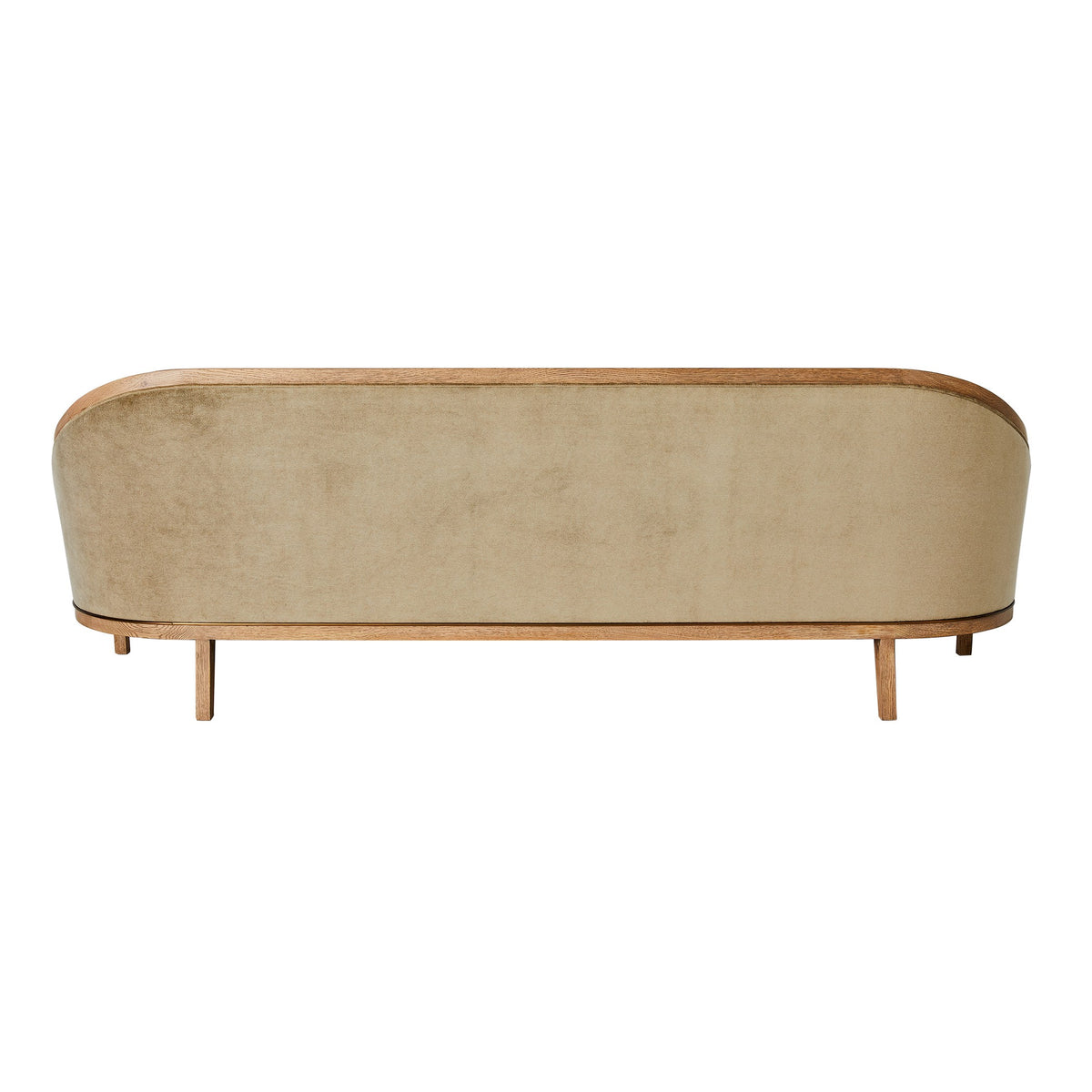 Global Views Tailored Sofa-Bleached Oak