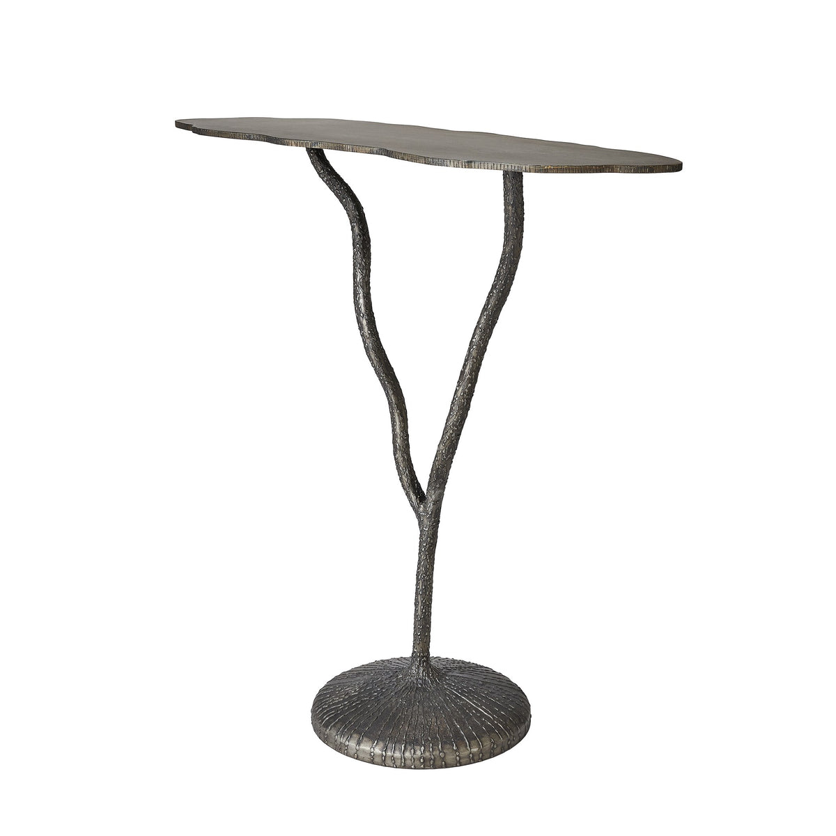 Global Views Forest Blossom Console-Natural Iron