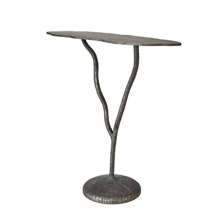 Global Views Forest Blossom Console-Natural Iron