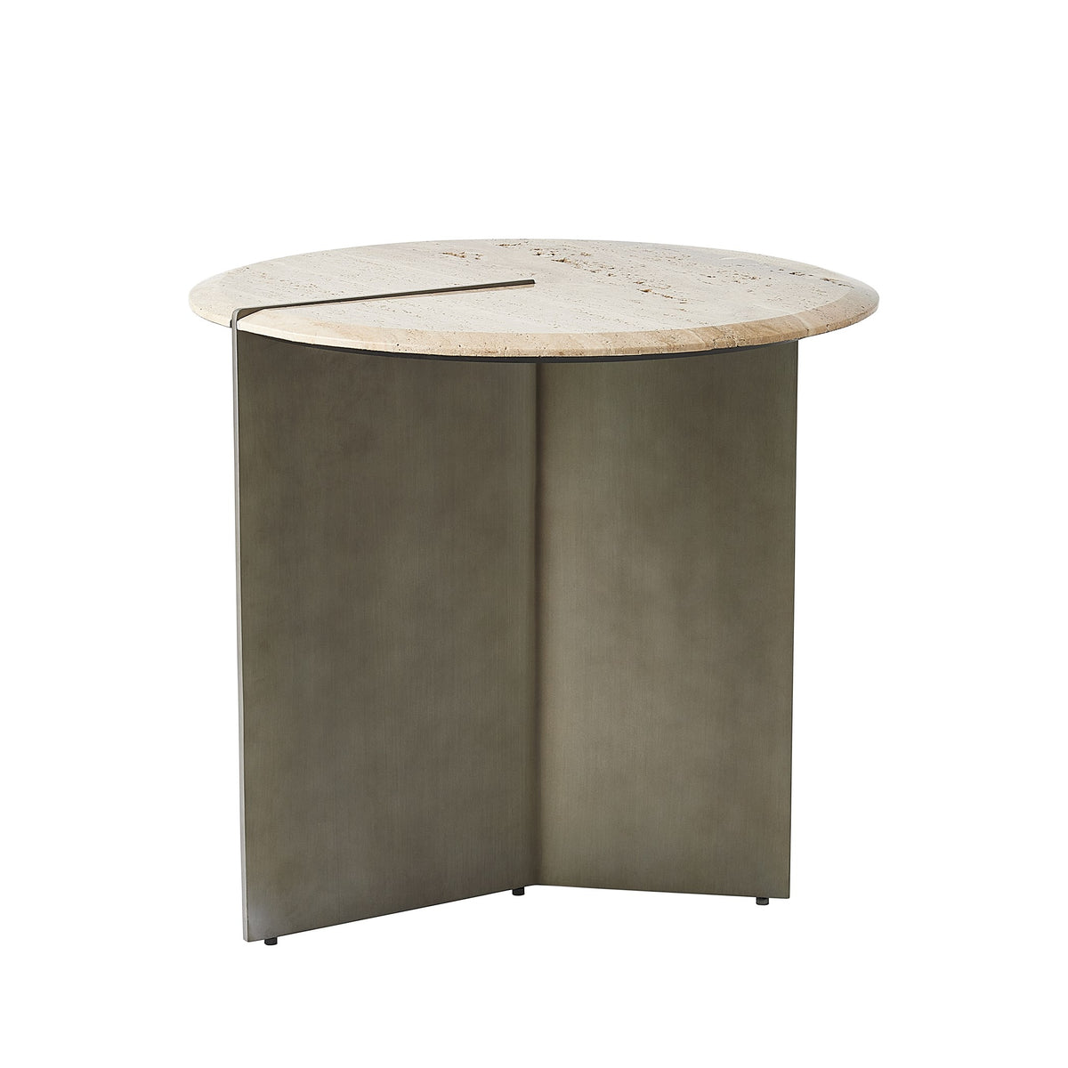 Global Views Sundial Side Table